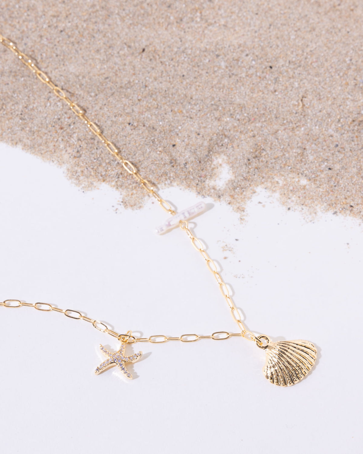 18K Plated Port Necklace