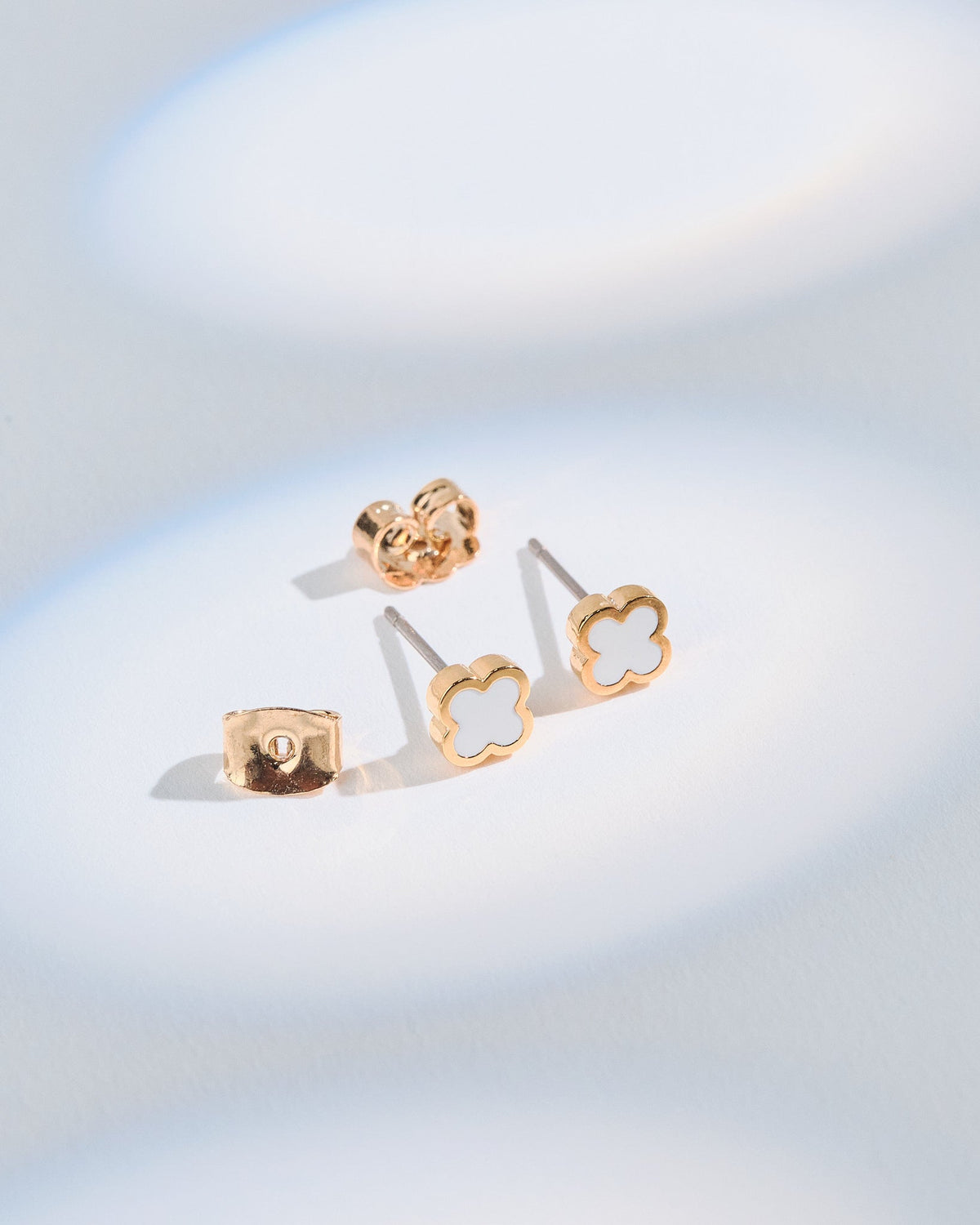 18K Plated Wynn Post Earrings