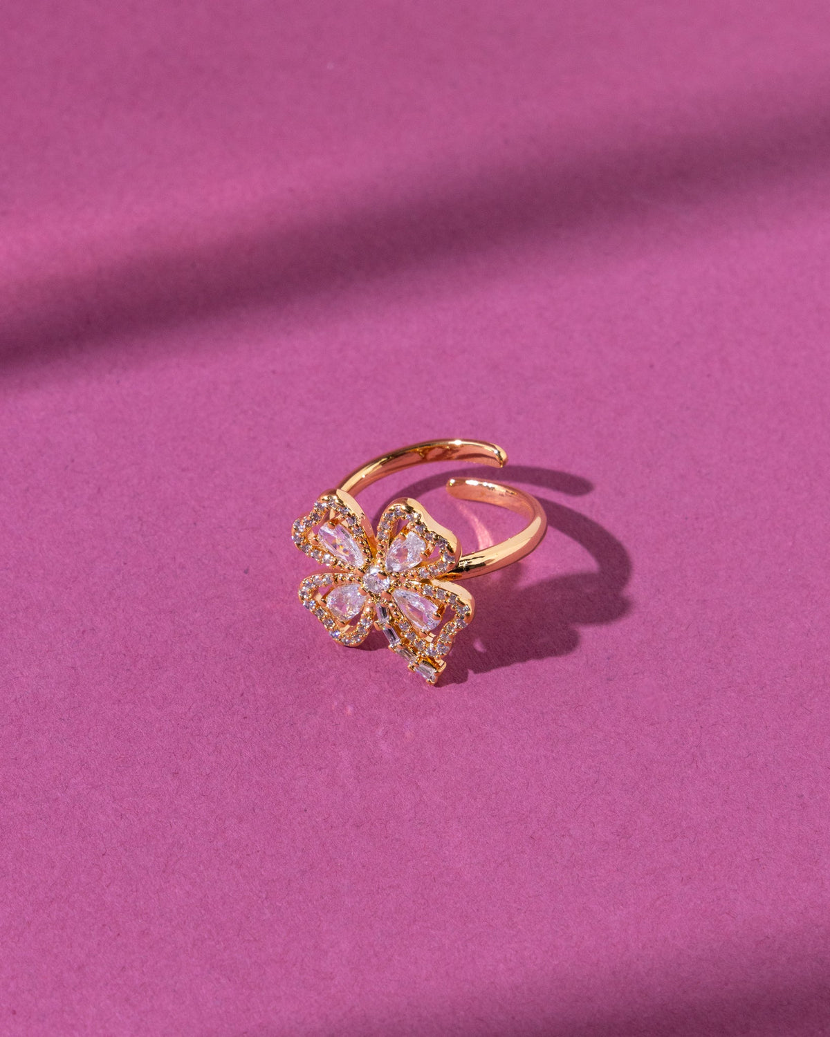 18K Plated Lucky Ring