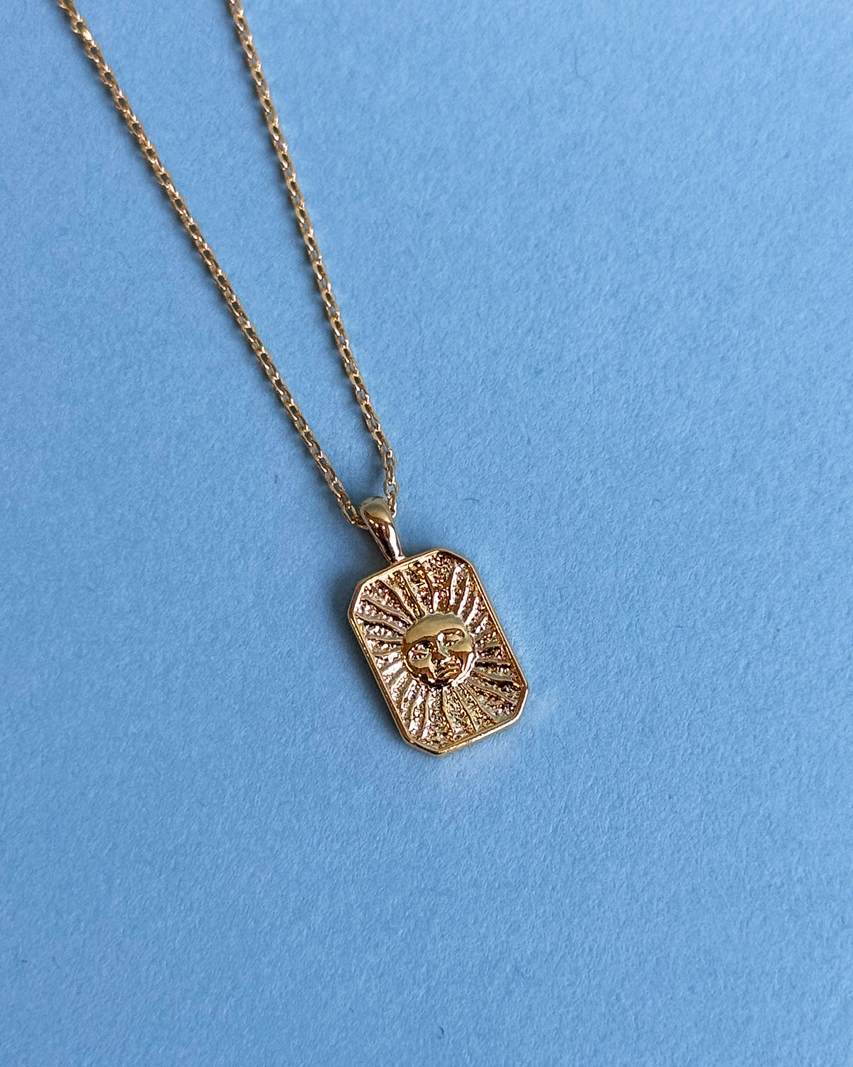 16K Plated El Sol Necklace