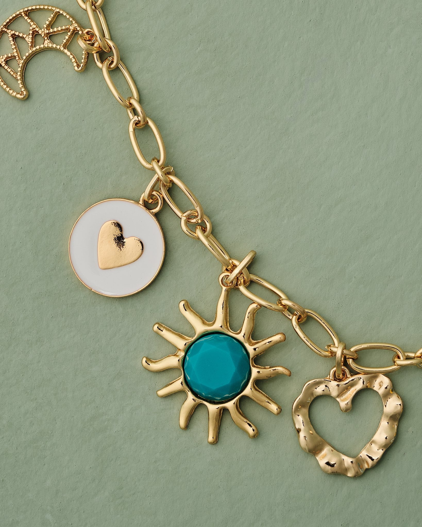 16K Plated Darla Necklace