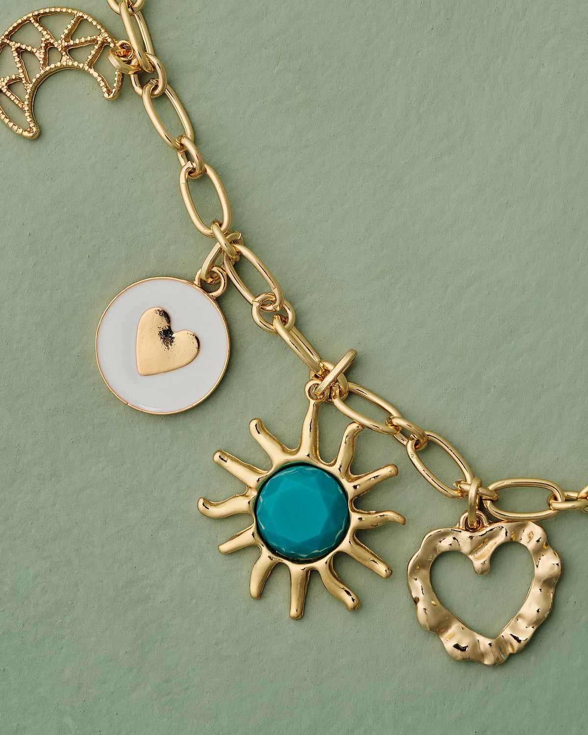 16K Plated Darla Necklace