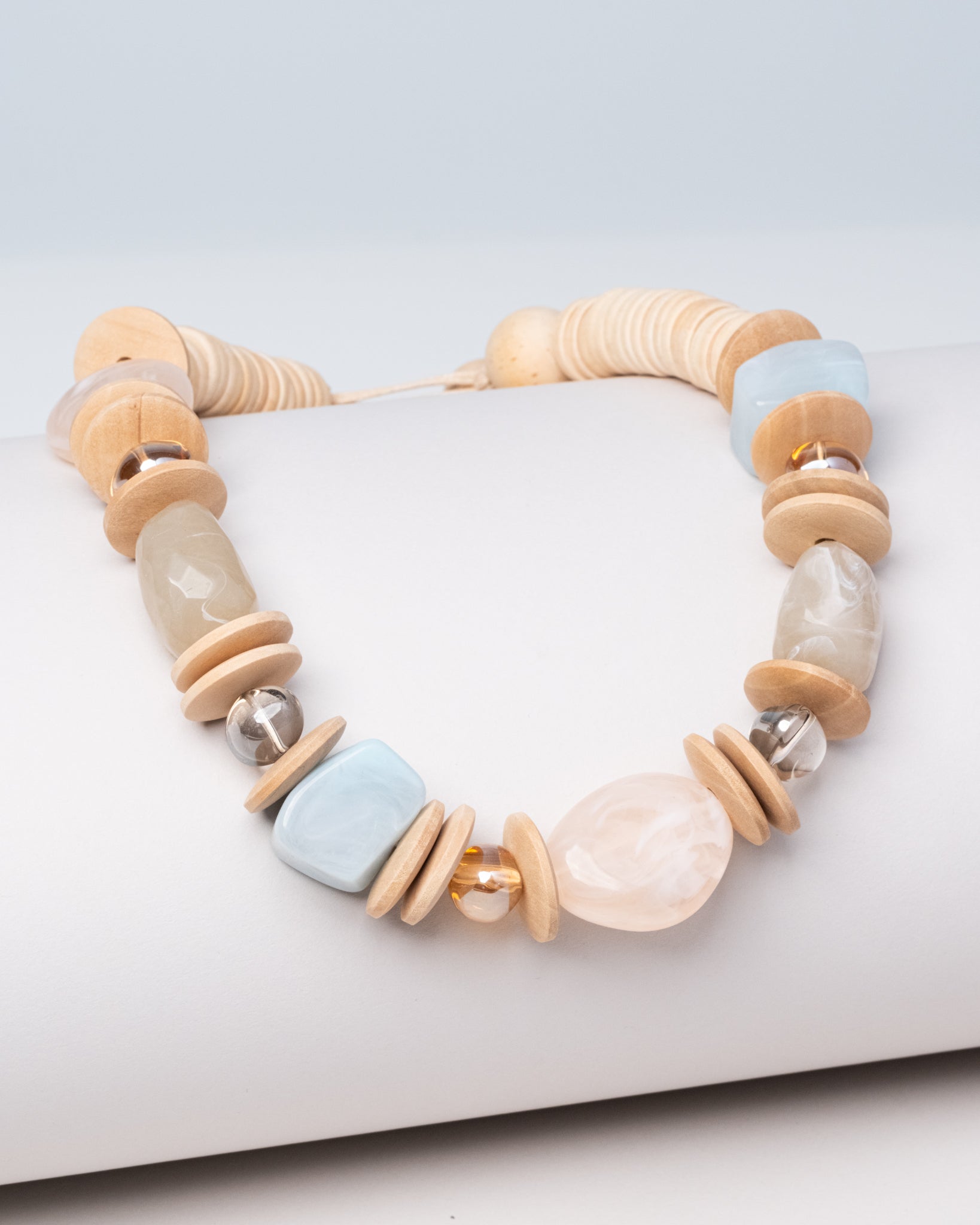 Wood Agate Necklace