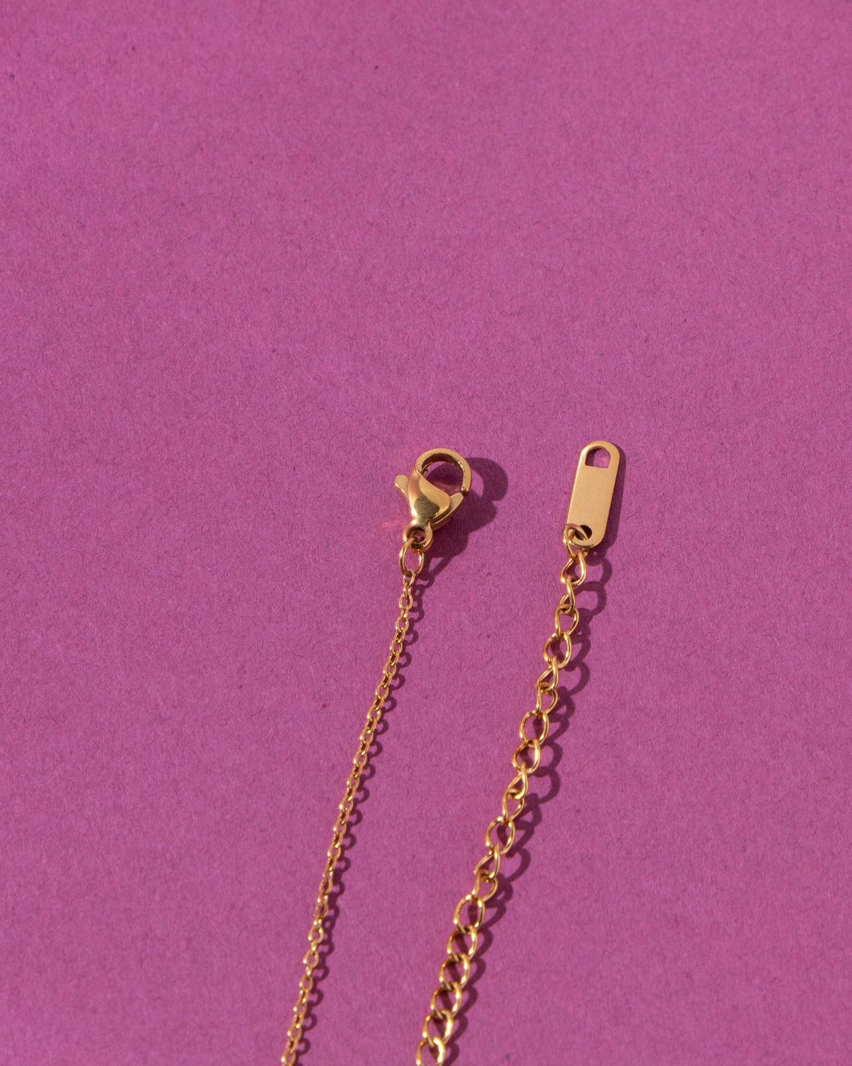 18K Plated Brillo Swirl Necklace