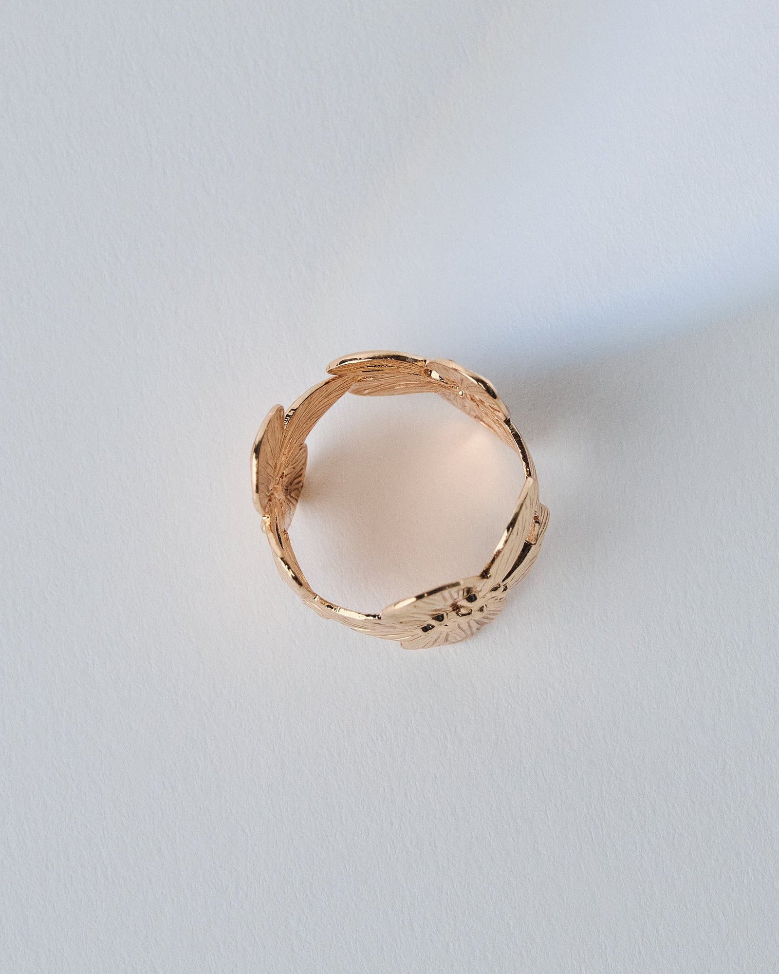 16K Plated Fiori Ring