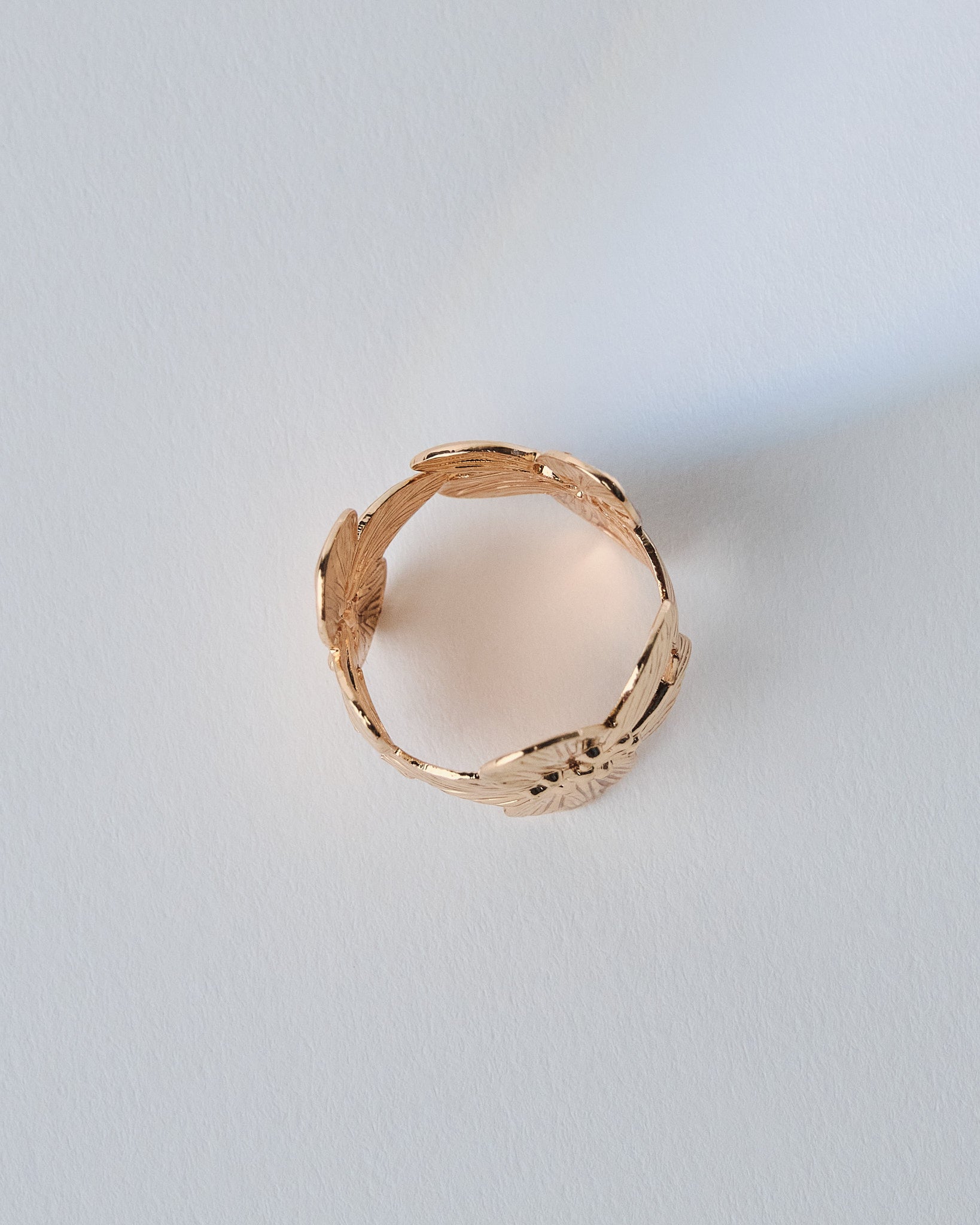 16K Plated Fiori Ring