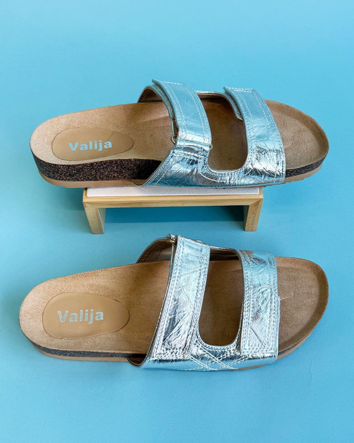 Tina Metallic Sandal