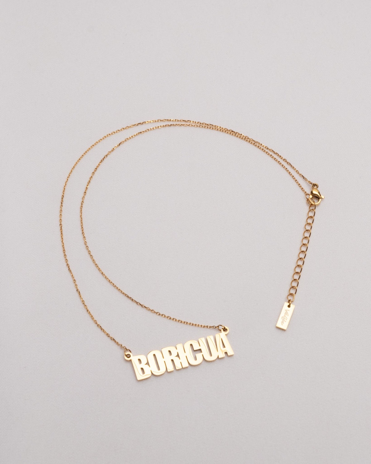 18K Plated Boricua Necklace