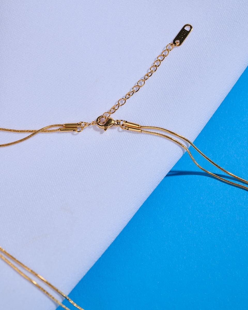 18K Plated Sebnitz Necklace