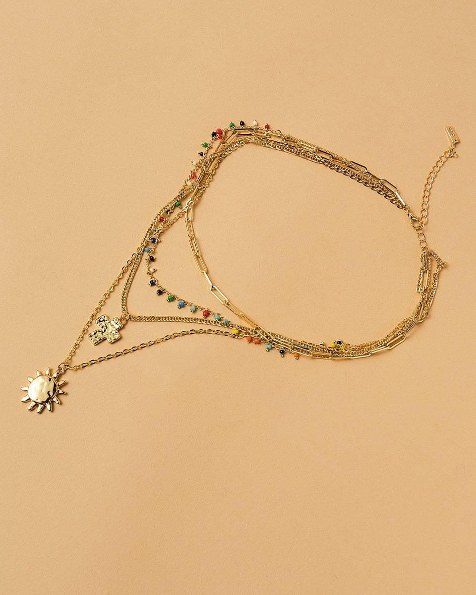 16K Plated Maryina Necklace