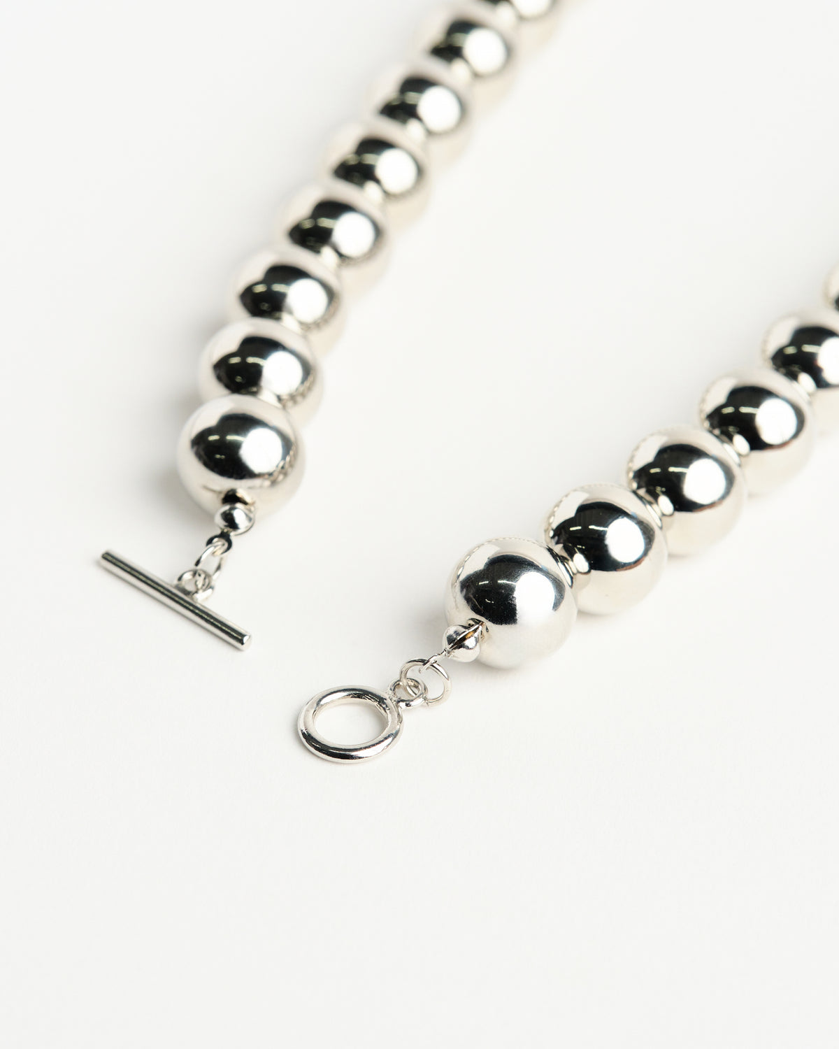 Too Much Silver Necklace