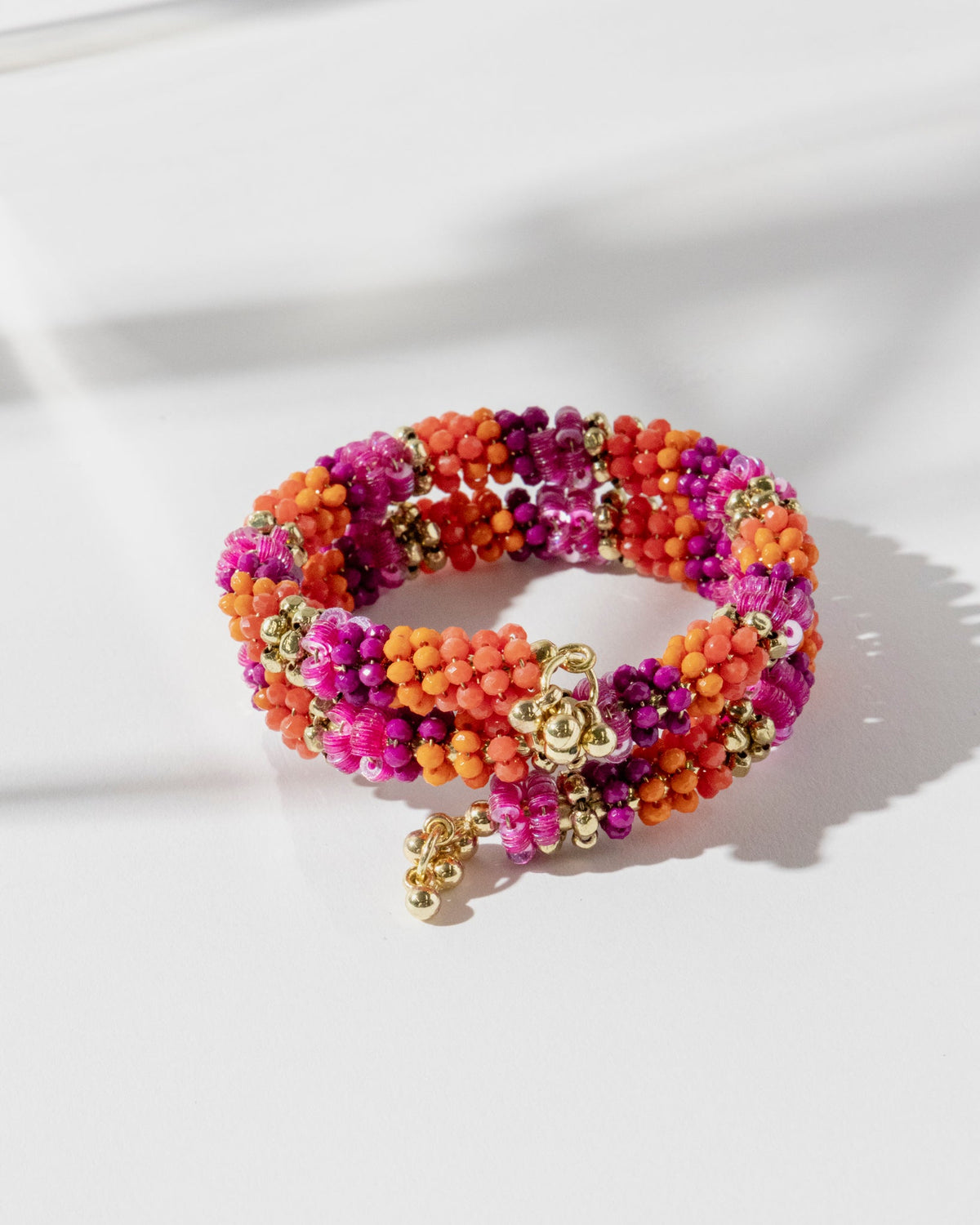 Beaded Wraparound Bracelet