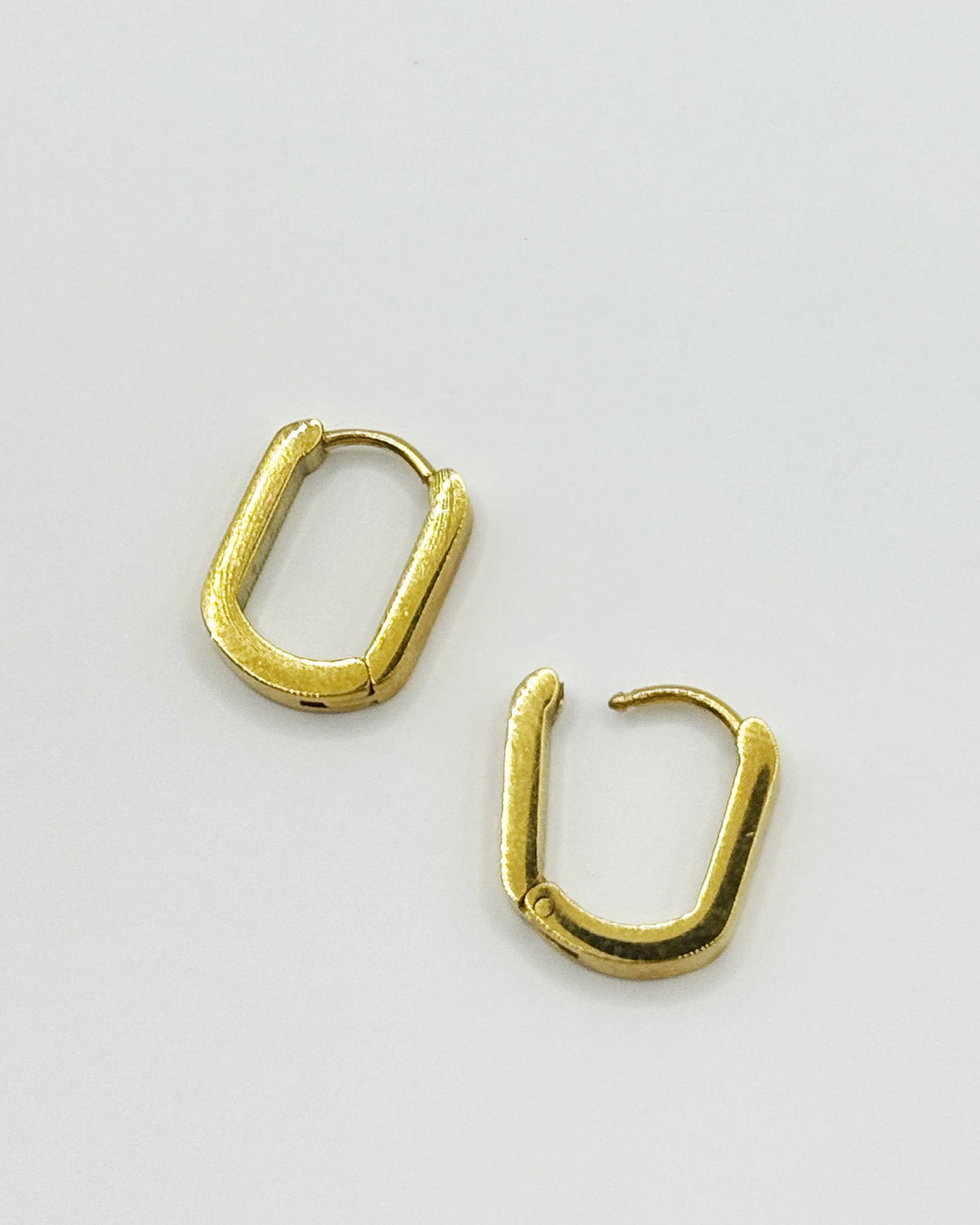 18K Plated Profile Earrings
