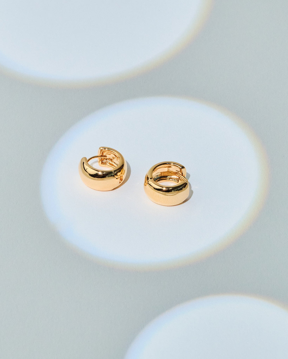 18K Plated Shaka Hoop