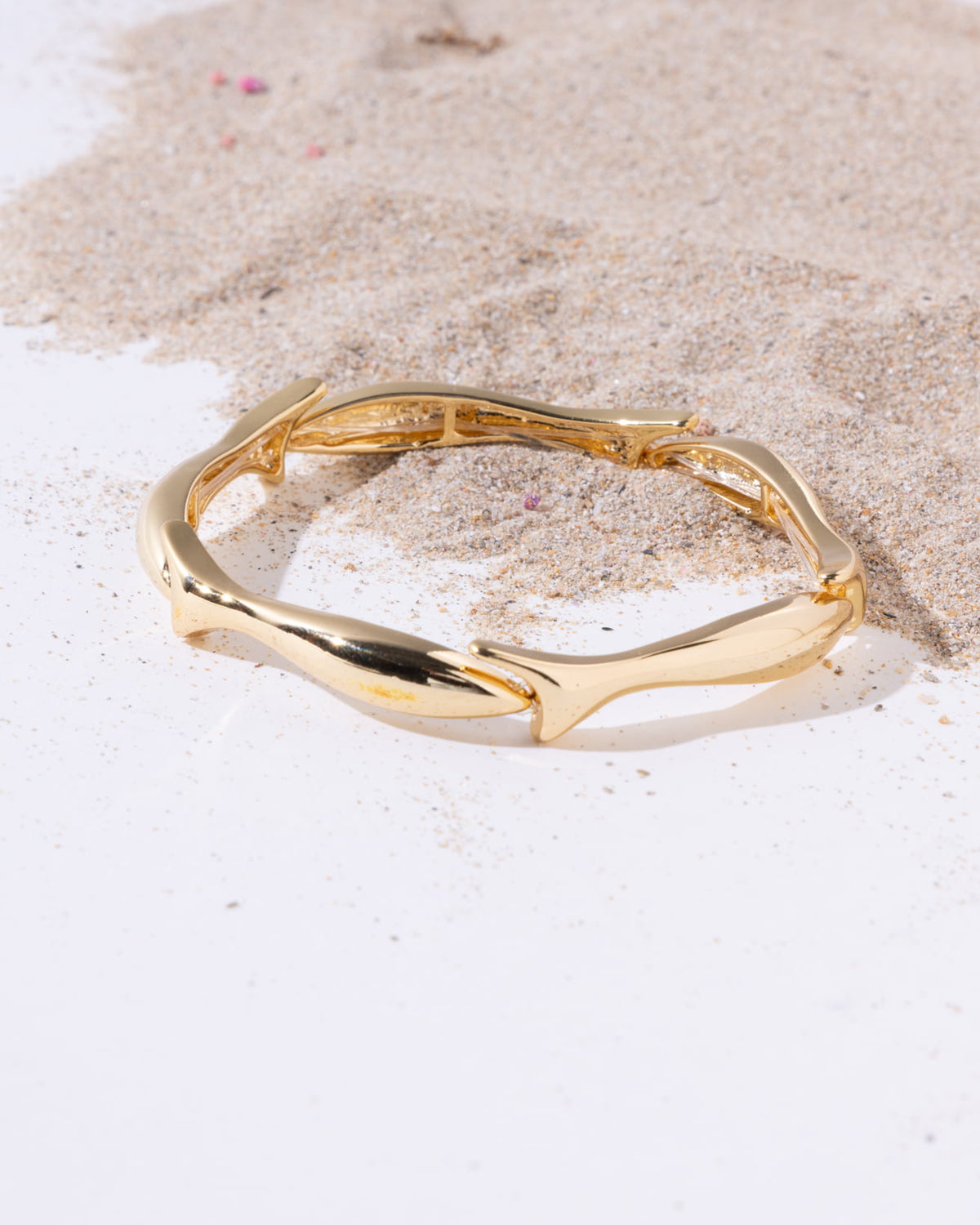 16K Plated Fish Bracelet