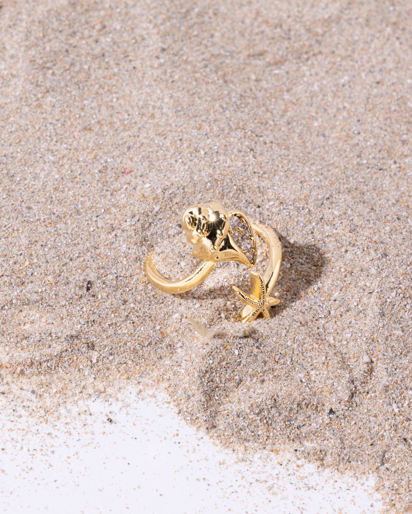 18K Plated Marullo Ring