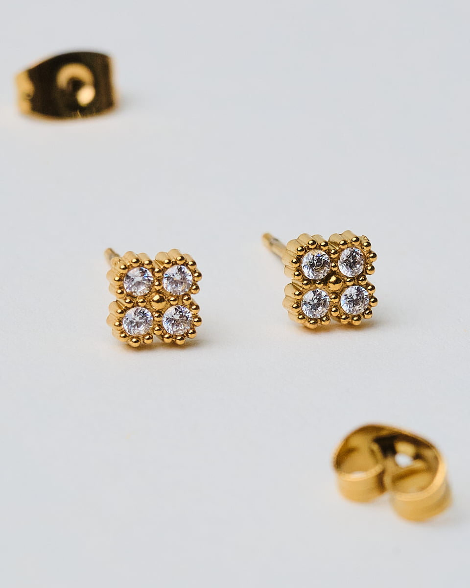 18K Plated Berat Earrings
