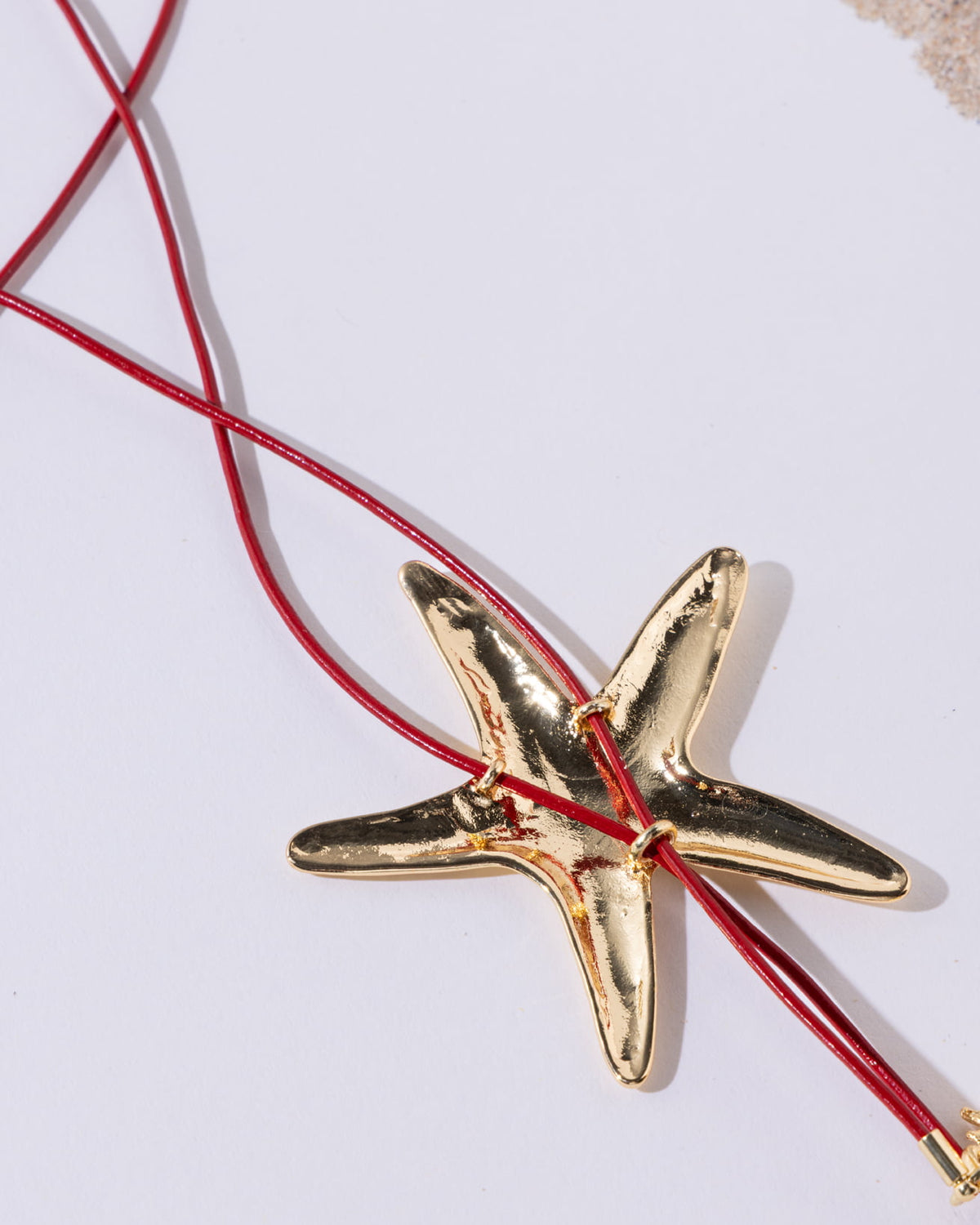 16K Plated Bolo Star Necklace