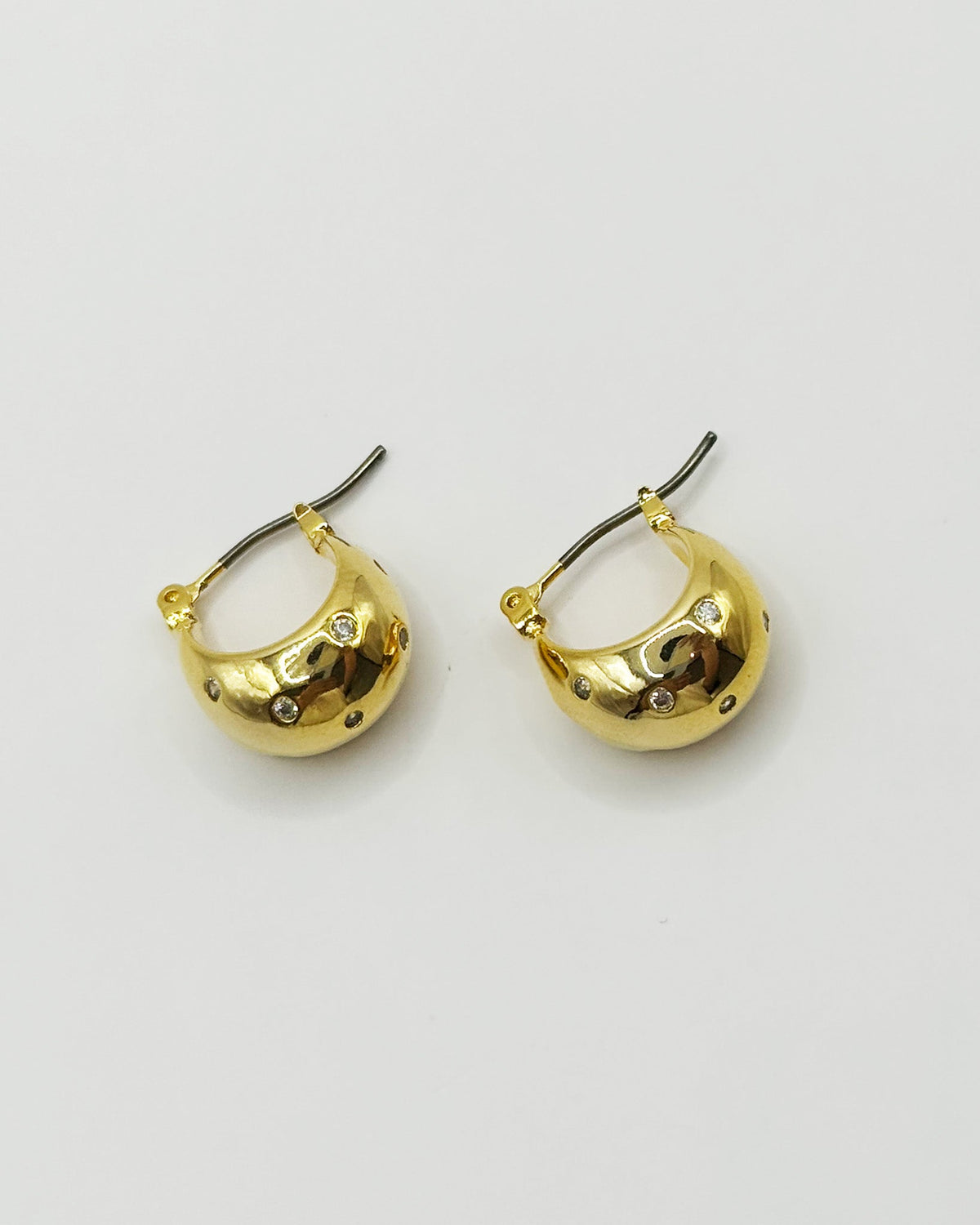 18K Plated Aziz Earrings