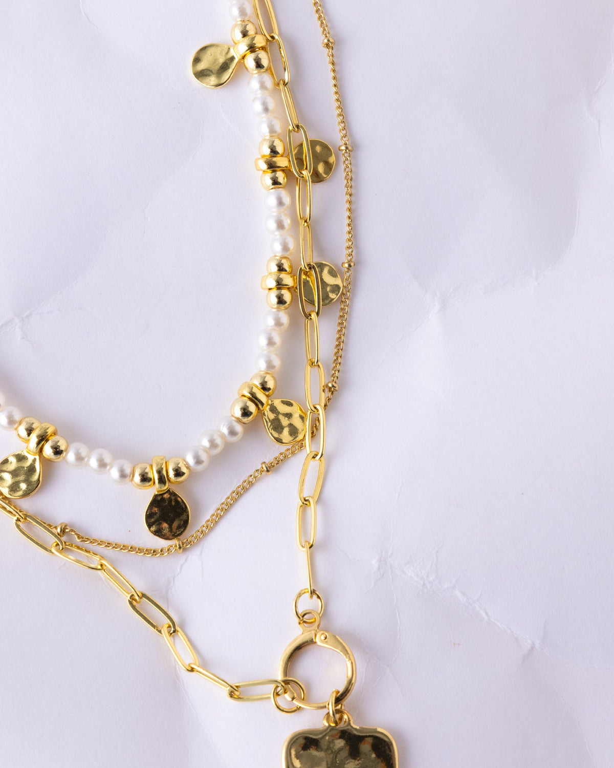 16K Plated Eunice Necklace