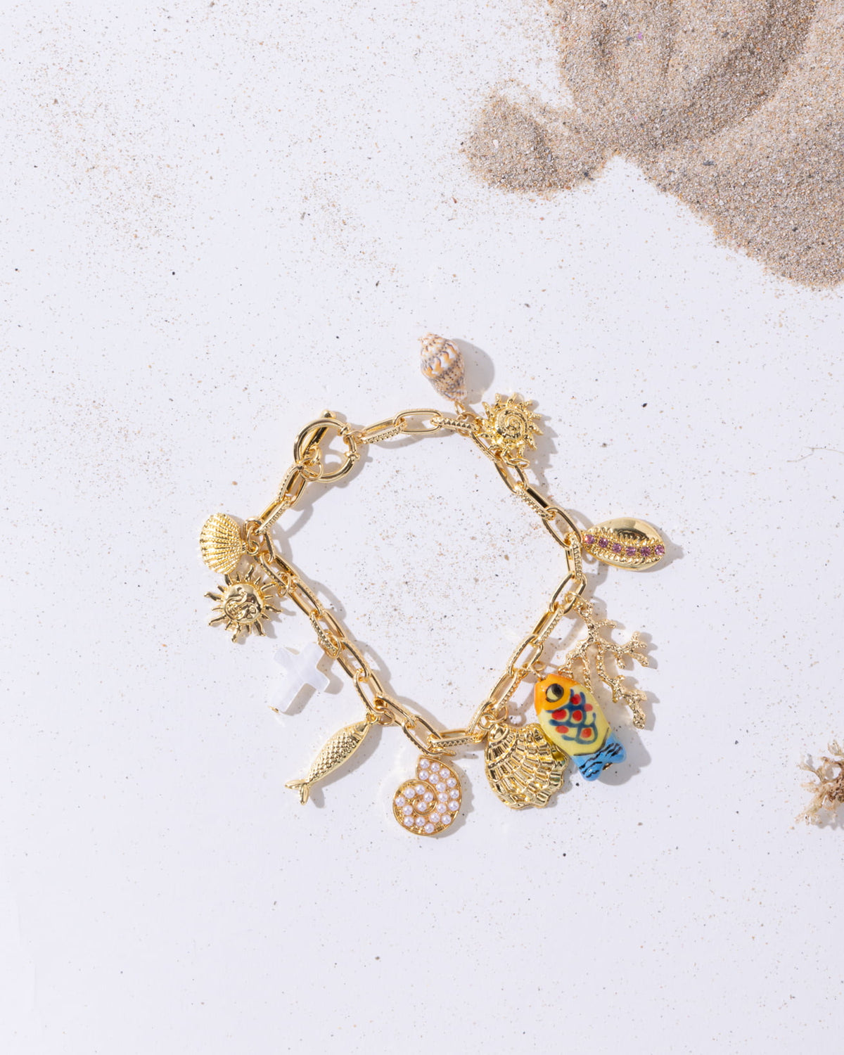 16K Plated Charmy Necklace