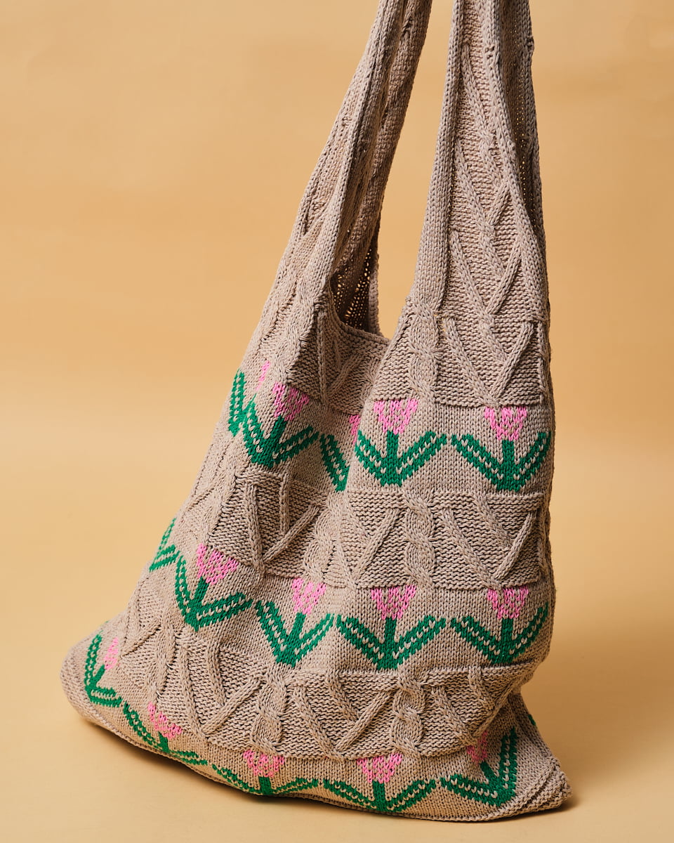 Flora Crochet Purse