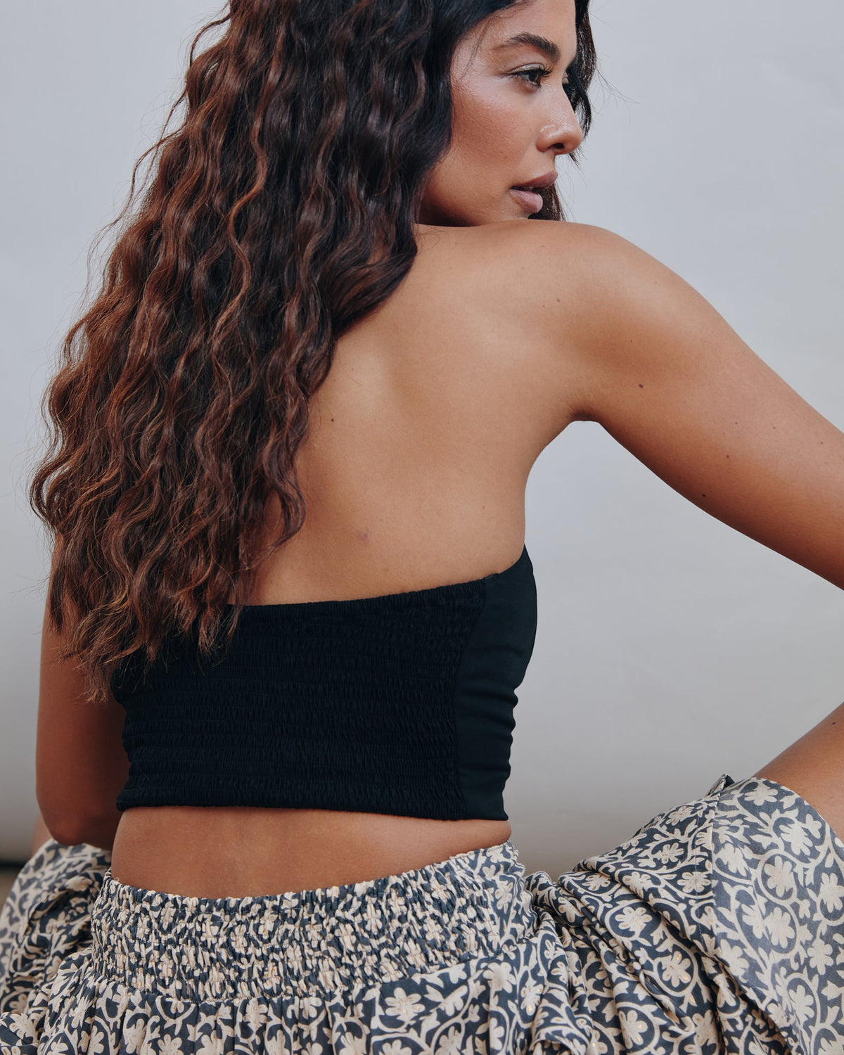 Cordoba Strapless Crop