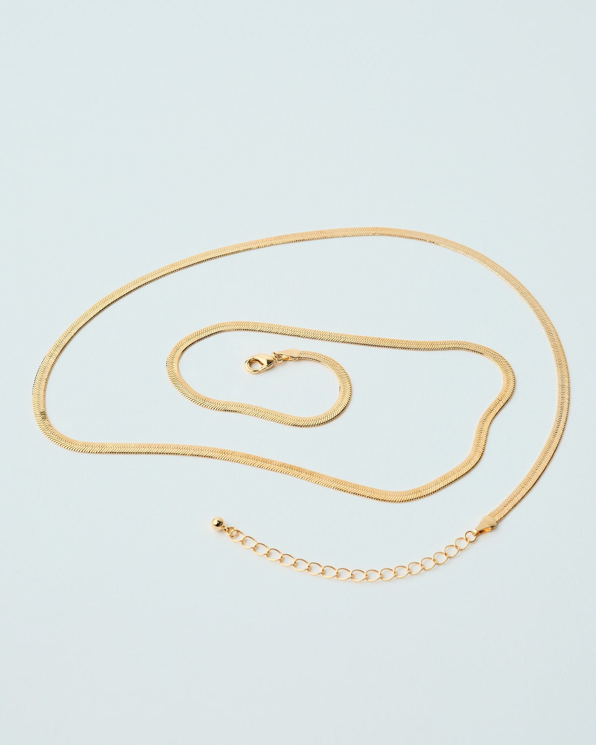 16K Plated Long Snake Chain