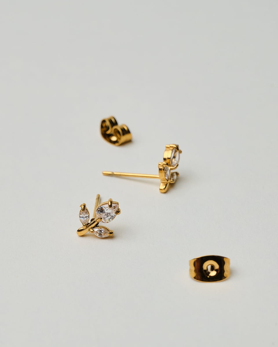 18K Plated Madhe Earrings