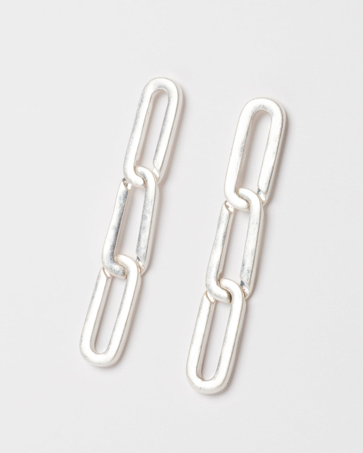 Flat Links Earrings