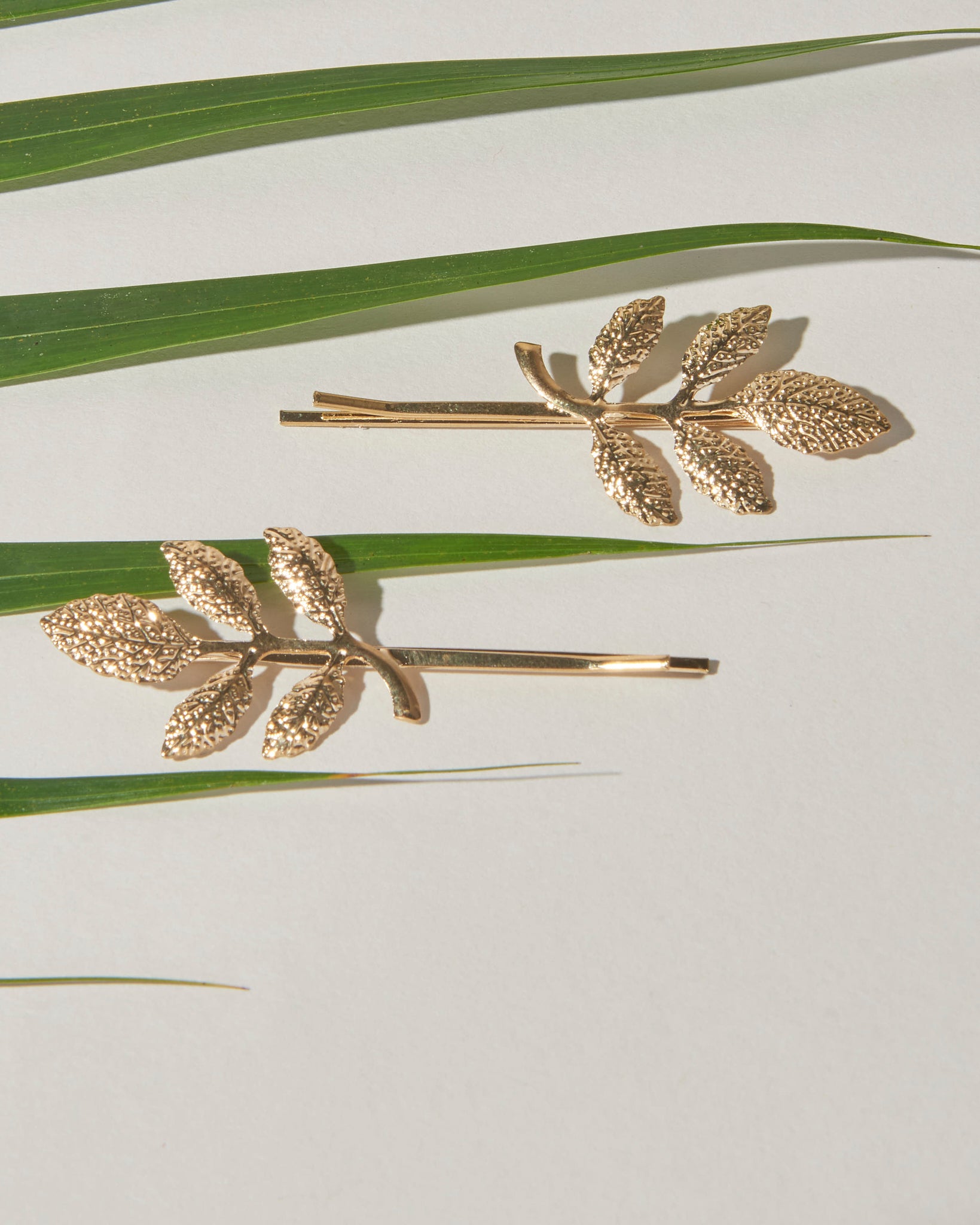 Cute Leaves Metal Hair Pins