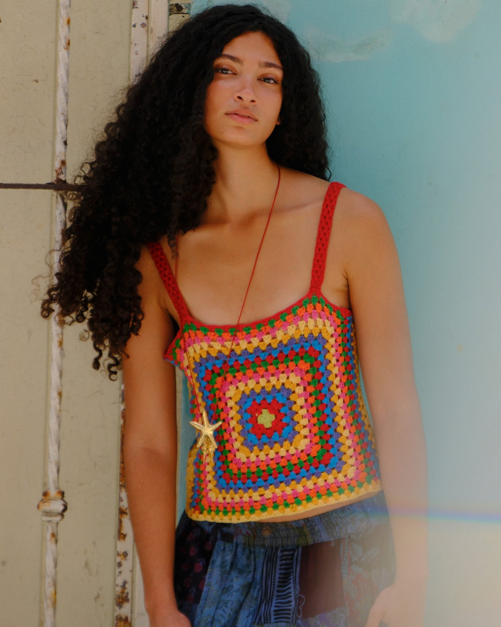 Nador Crochet Crop