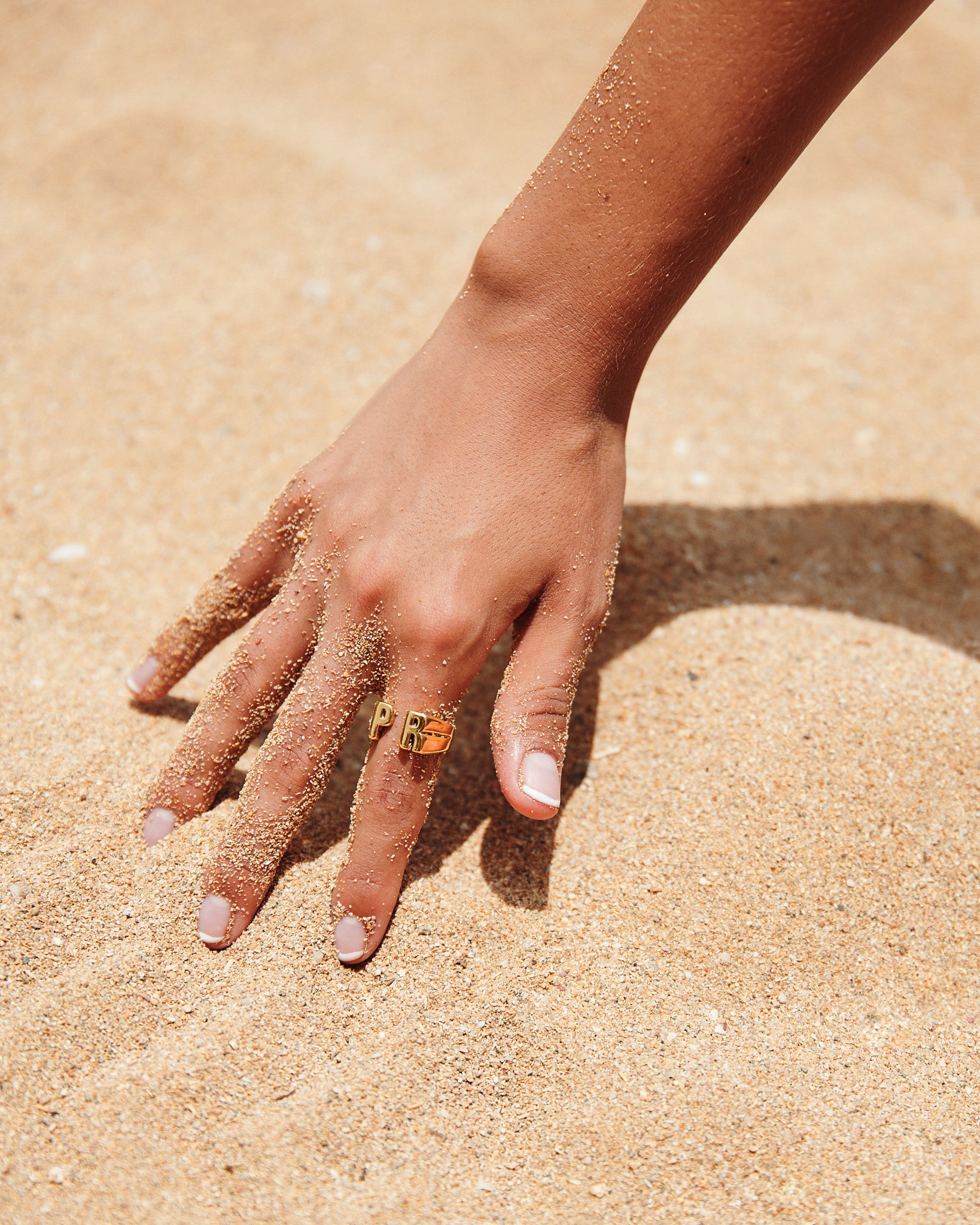 18K Plated PR Ring