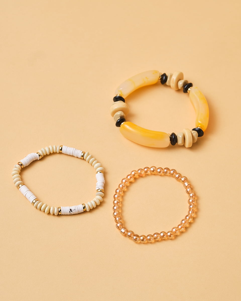 Carr Elastic Bracelets Set