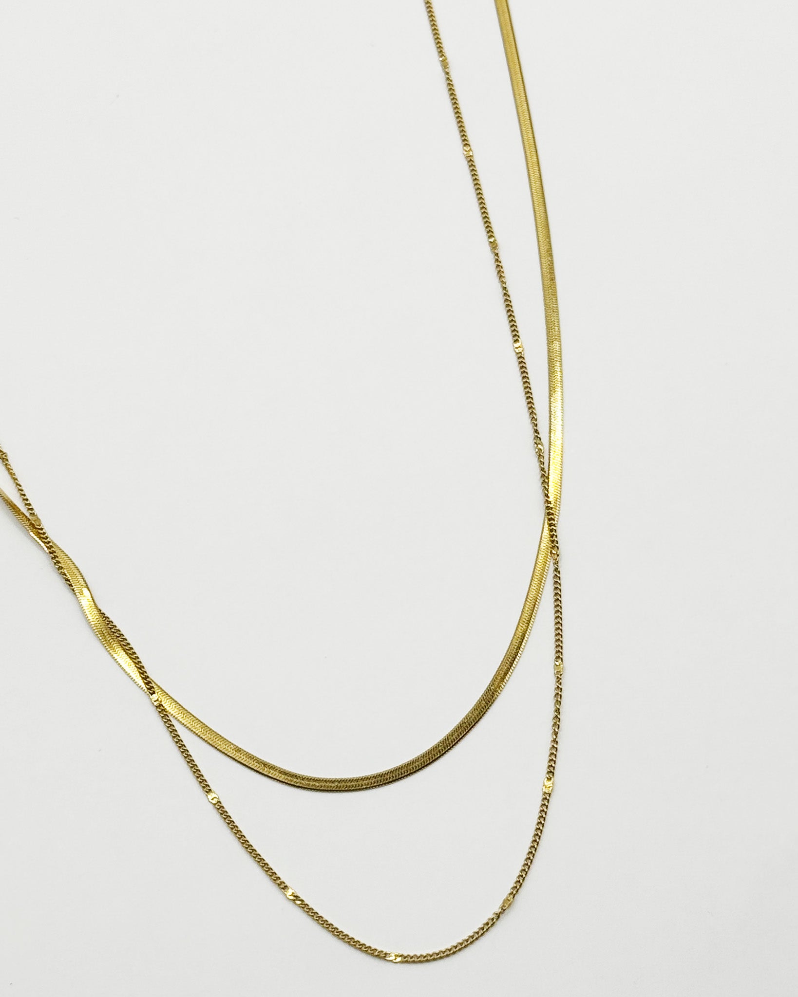 18K Plated Reach Necklace