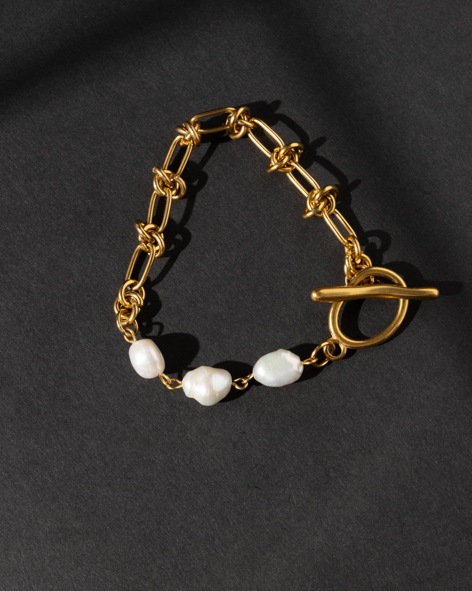 18K Plated June Bracelet