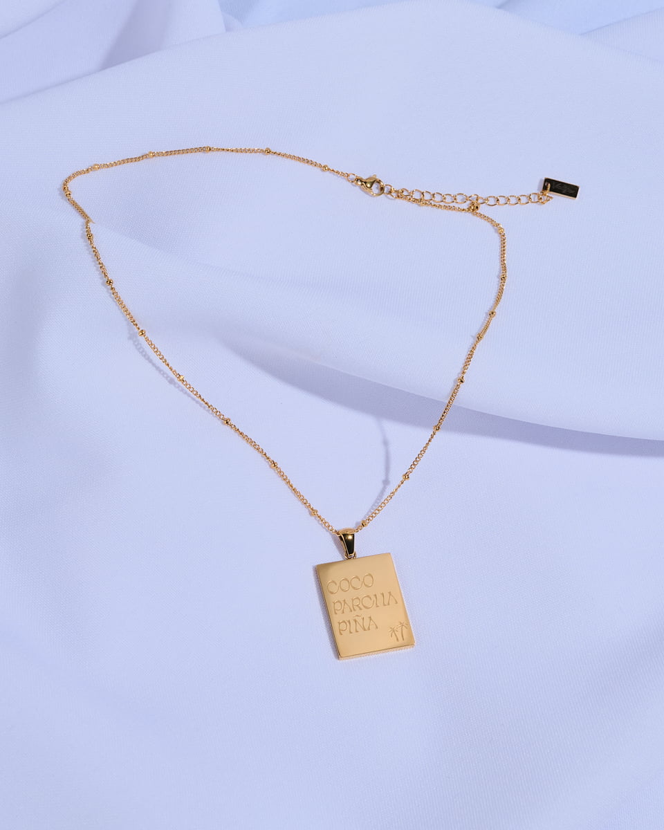 18K Plated Helados Necklace