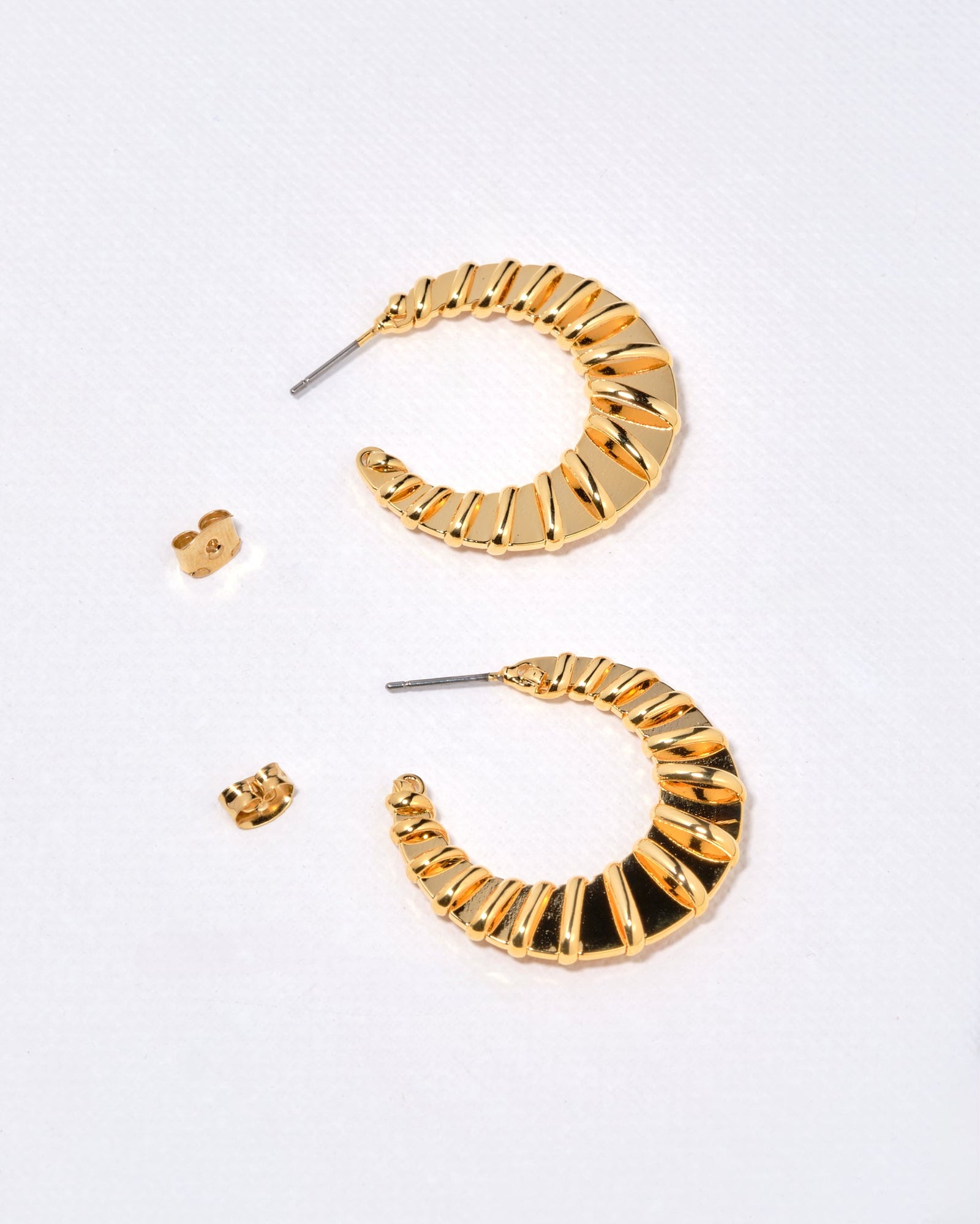 20K Plated Athenas Hoops