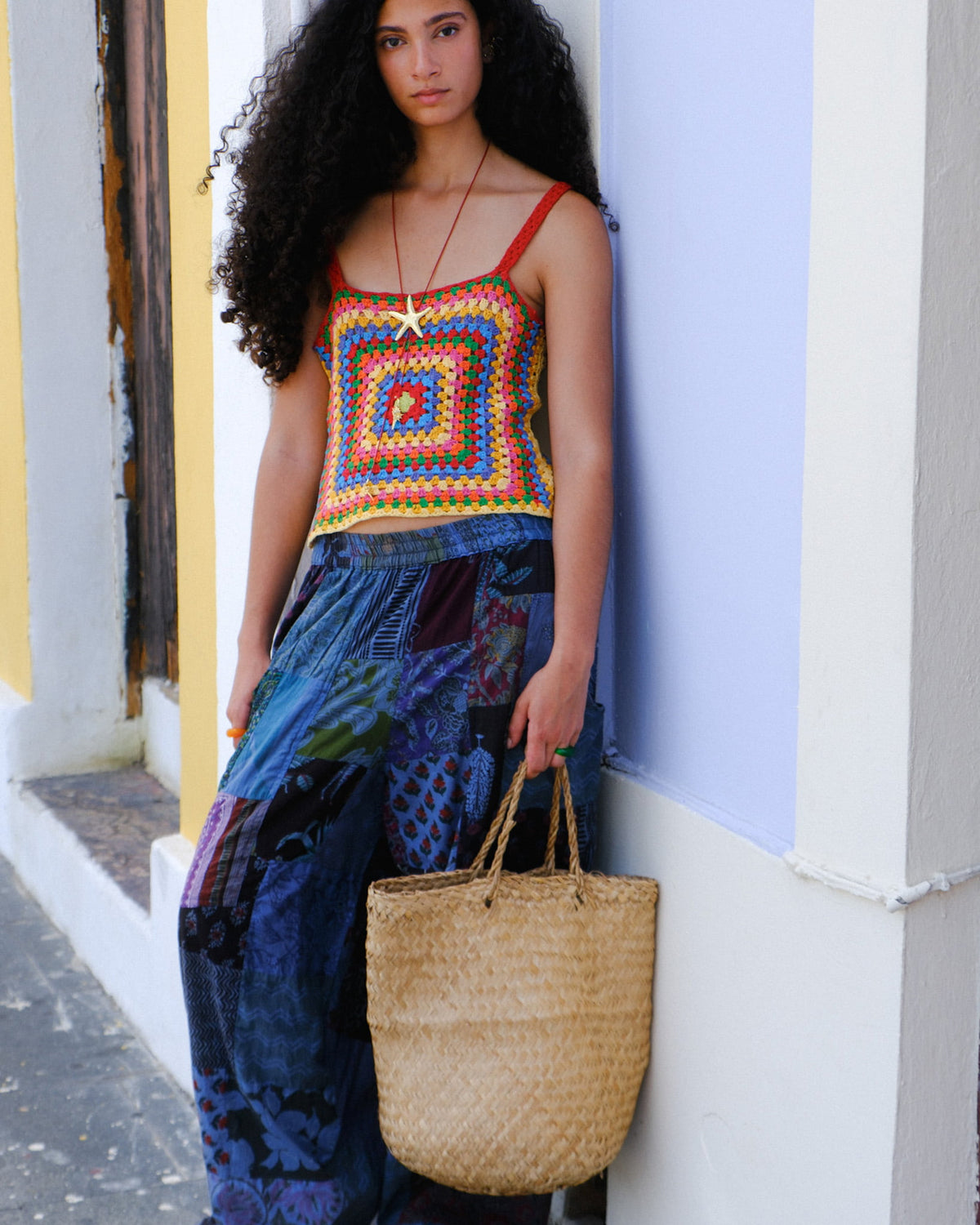 Nador Crochet Crop