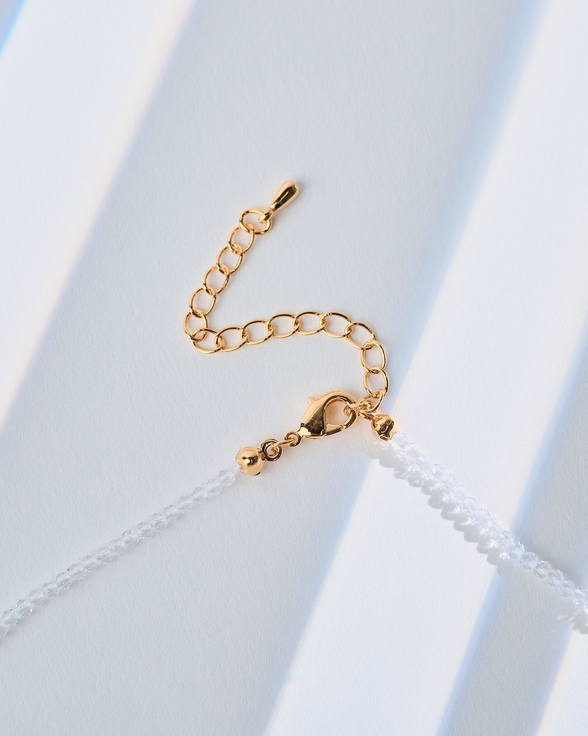 16K Plated Sophia Cross Necklace