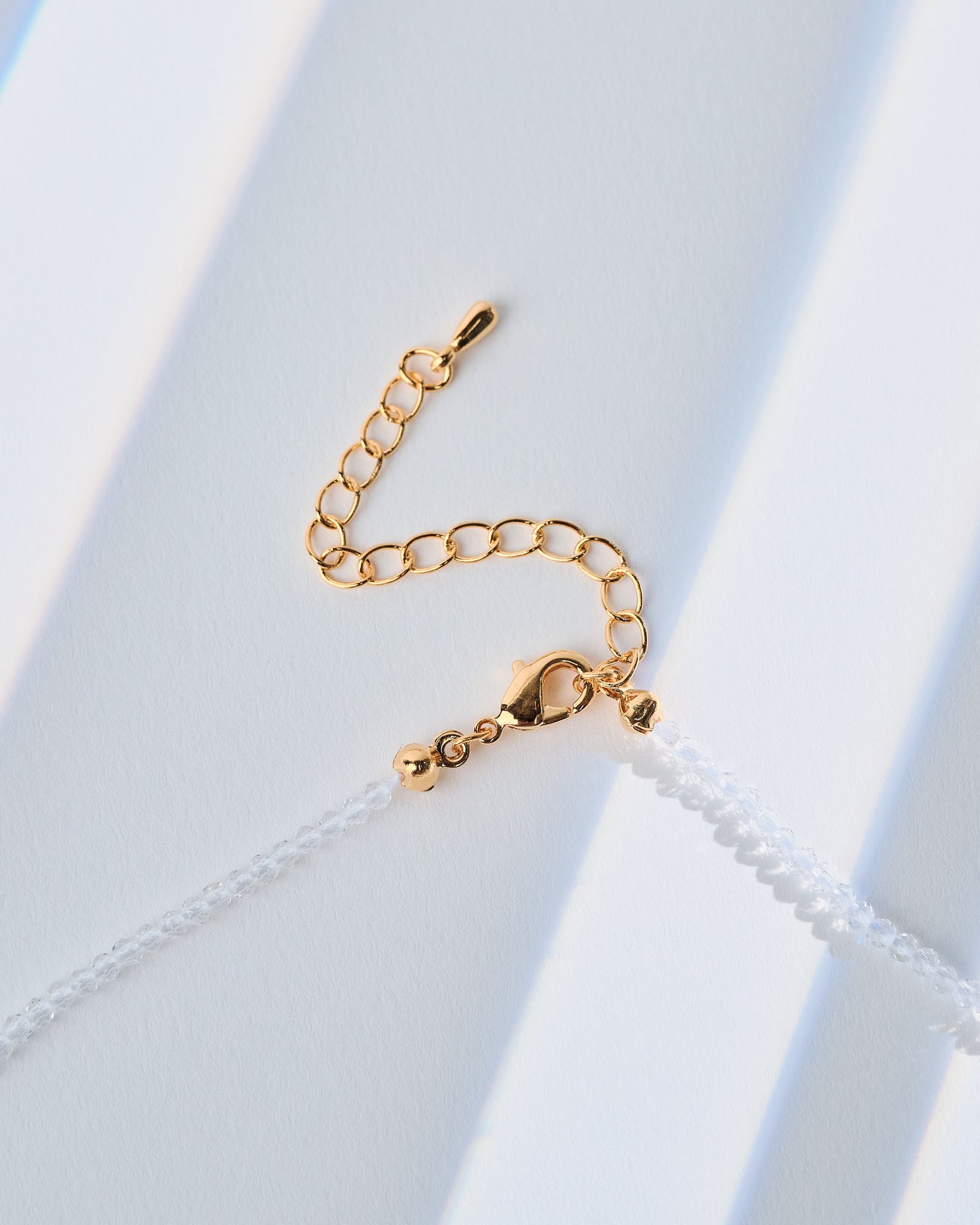 16K Plated Sophia Cross Necklace