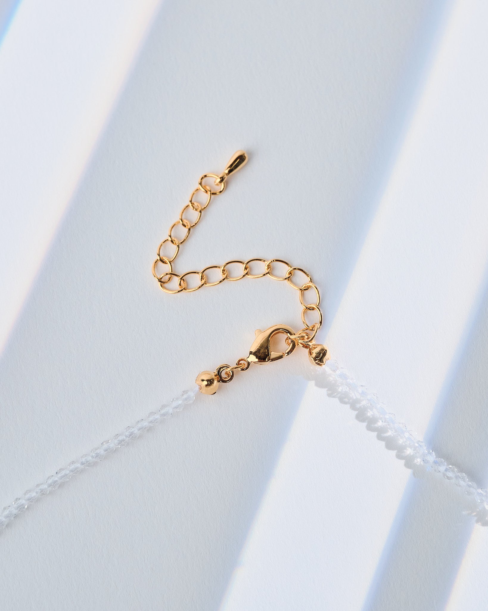 16K Plated Sophia Cross Necklace