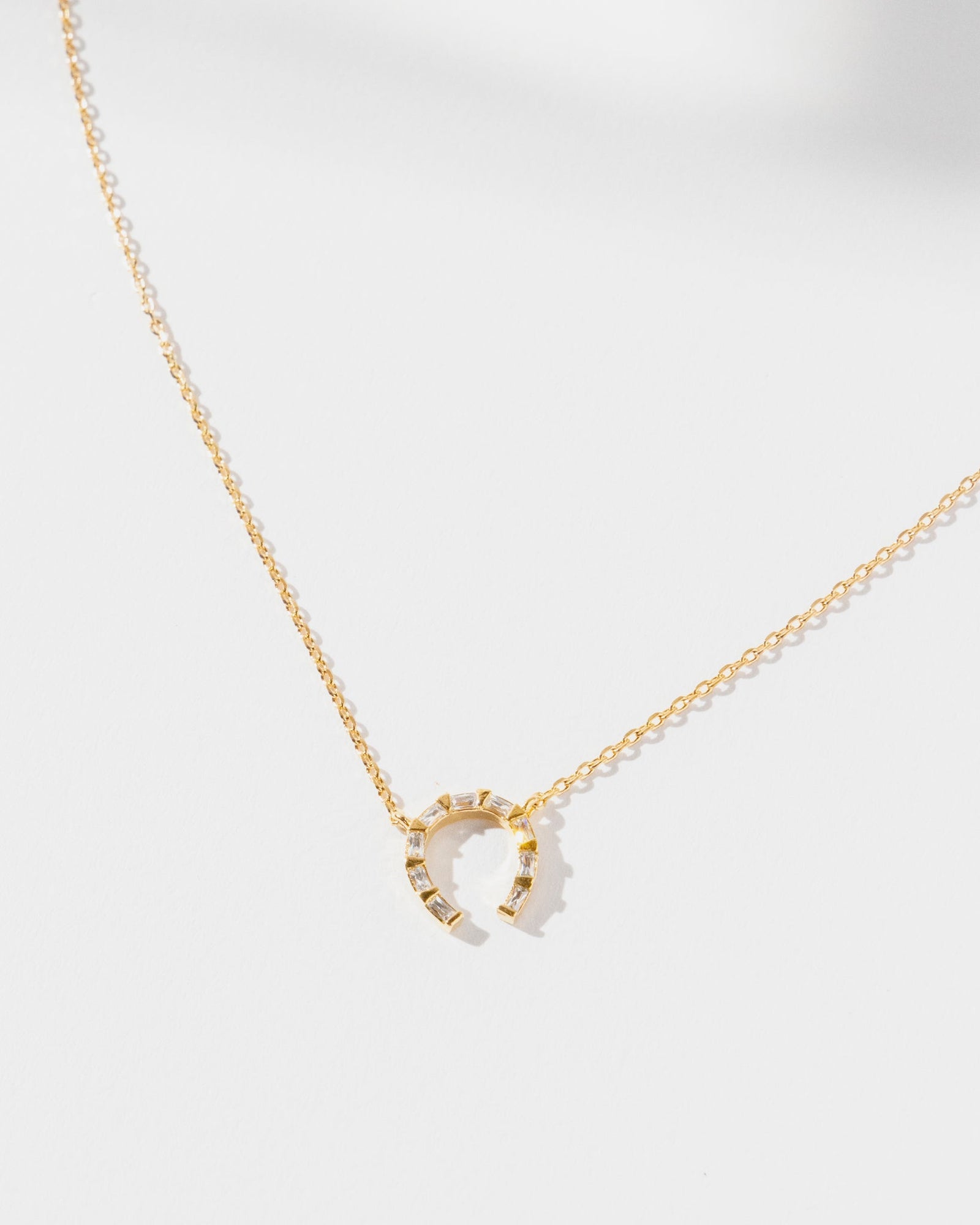 16K Plated Herradura Necklace