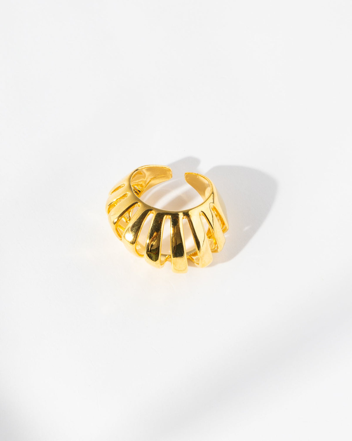 18K Plated Statement Ring