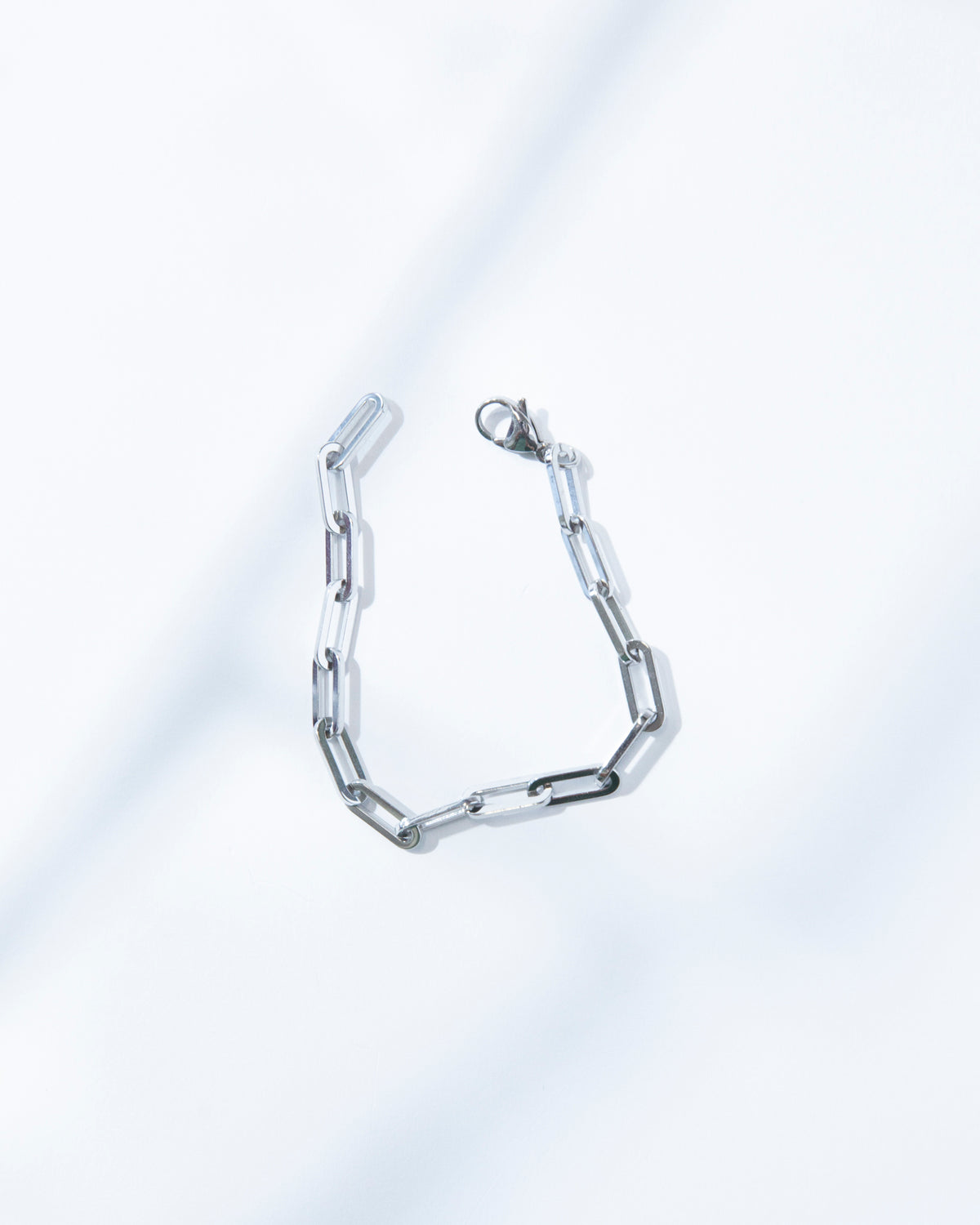 Silver Medium Chain Bracelet