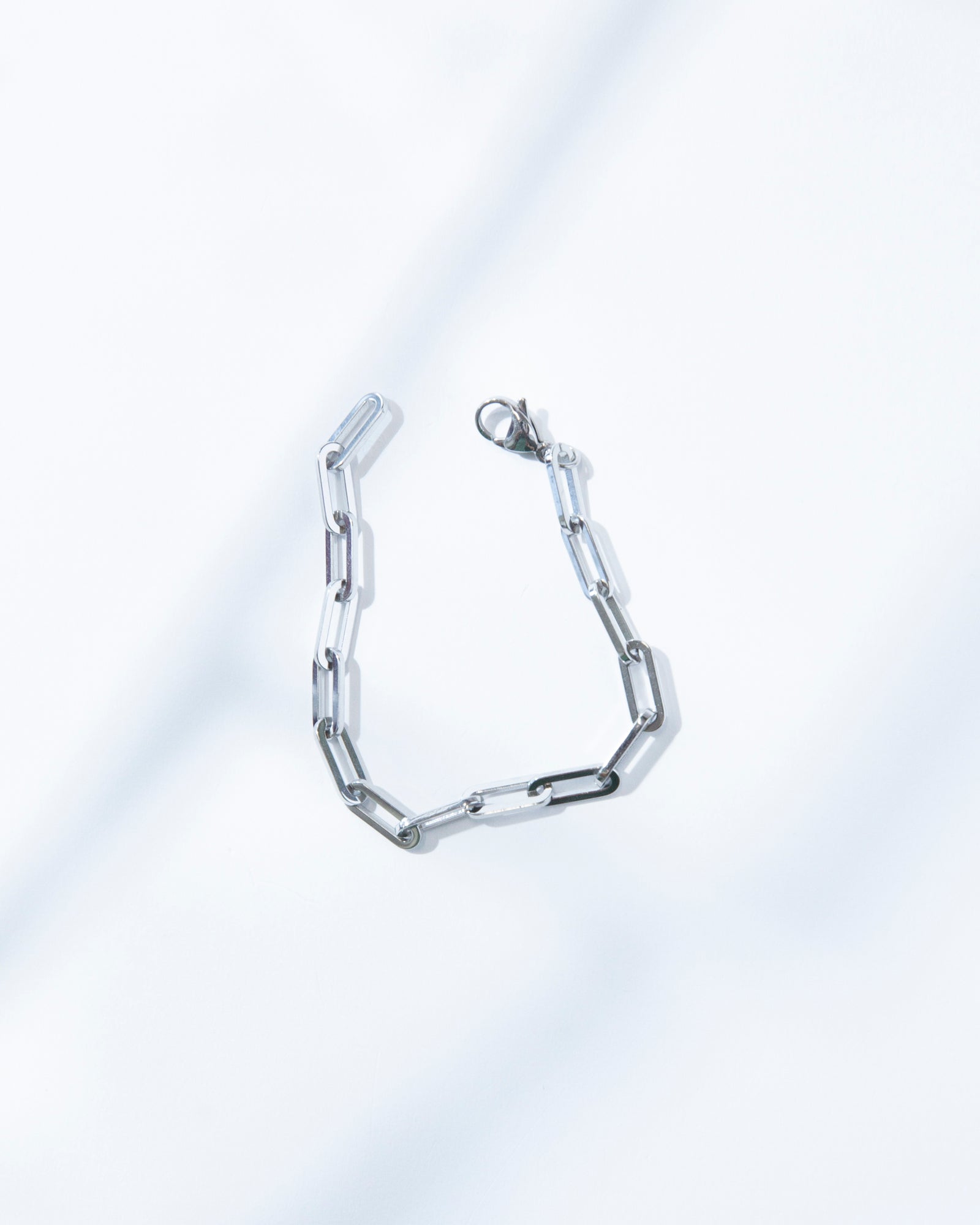 Silver Medium Chain Bracelet