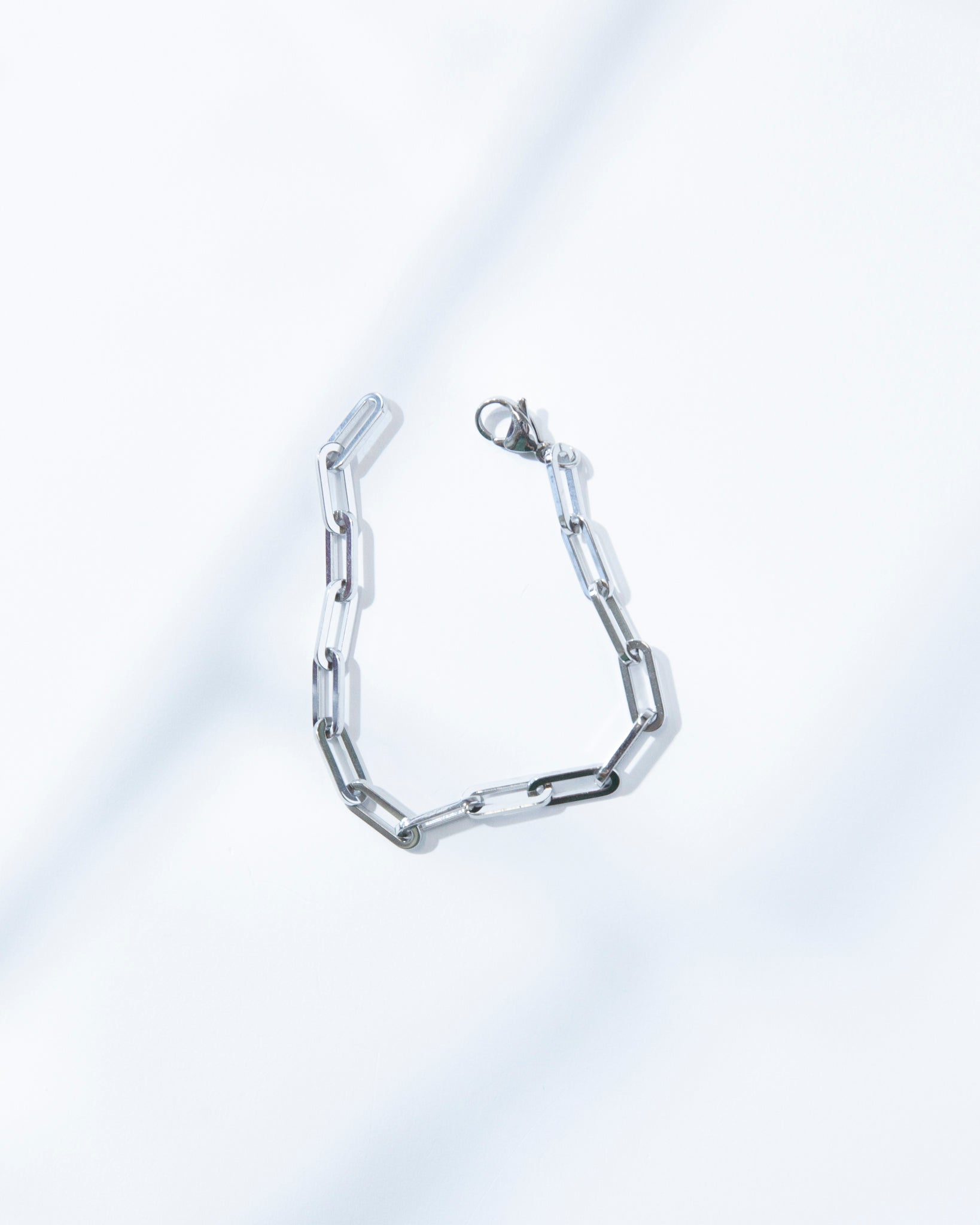 Silver Medium Chain Bracelet