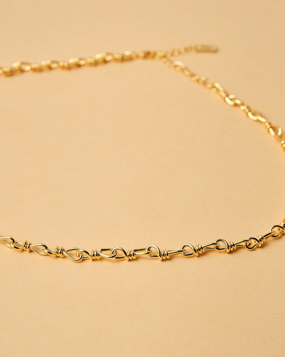 18K Plated Lawrence Necklace