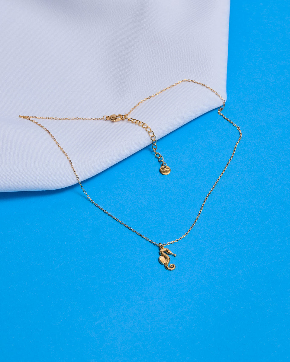18K Plated Caballito Necklace