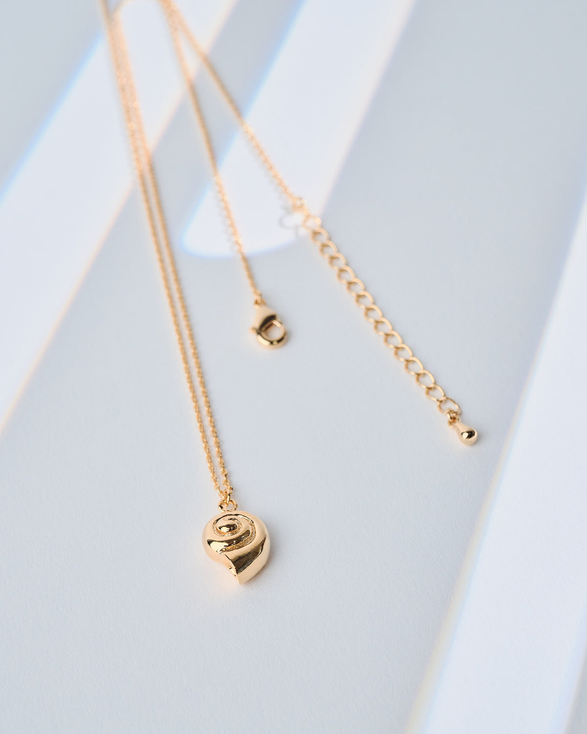 18K Plated Caracolito Necklace